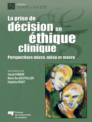 cover image of La prise de décision en éthique clinique
